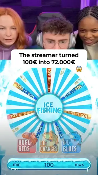 Кадр рекламы Ice Fishing