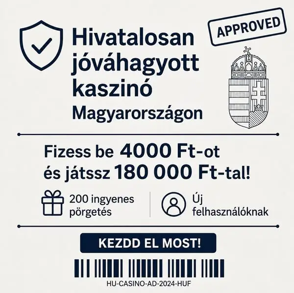 Кадр рекламы Nagy győzelem Magyarországon