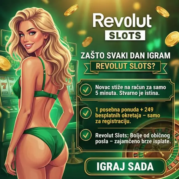 Кадр рекламы Rev0lut Slots