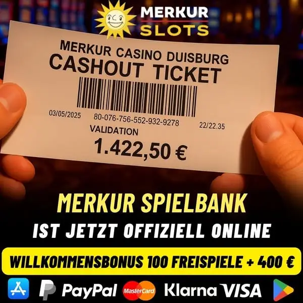 Кадр рекламы Merkur Casino