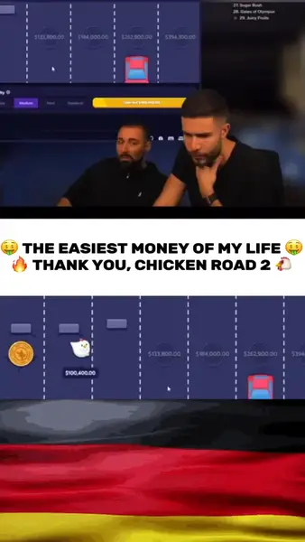 Кадр рекламы Chicken Road