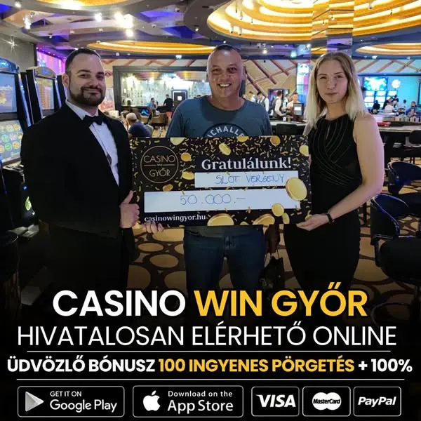 Кадр рекламы Casino WІN Gуőr