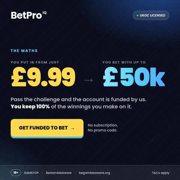 Кадр рекламы BetPro IQ - Sports Betting