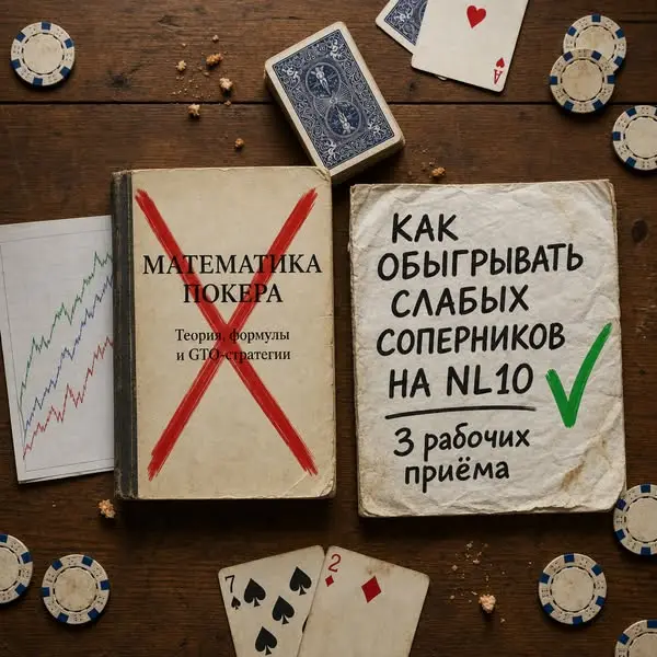 Кадр рекламы PokerAbility. Обучение Покеру
