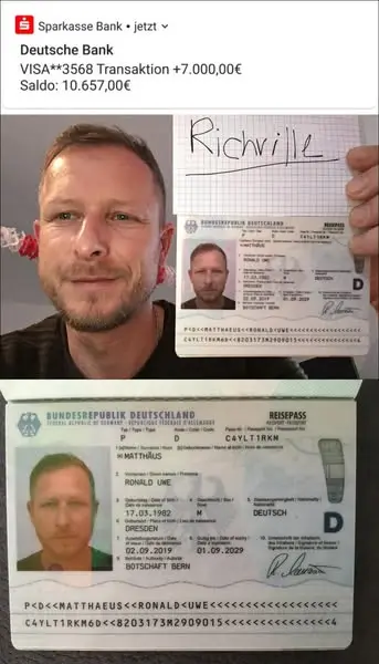 Кадр рекламы Ronald Matthäus