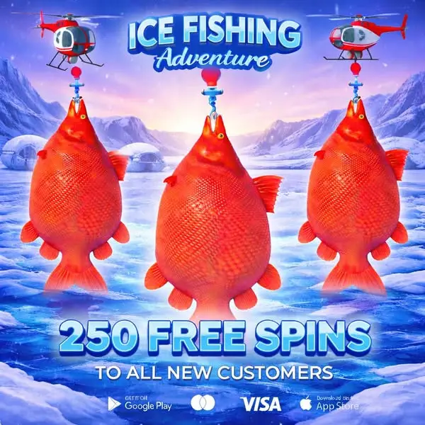 Кадр рекламы Ice Fishing Live