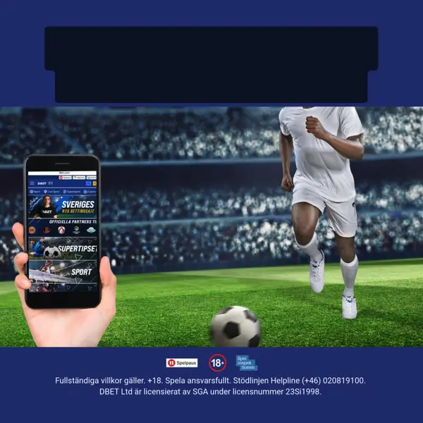 Кадр рекламы Allt om betting
