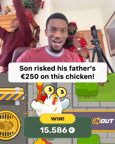 Кадр рекламы Chicken journey