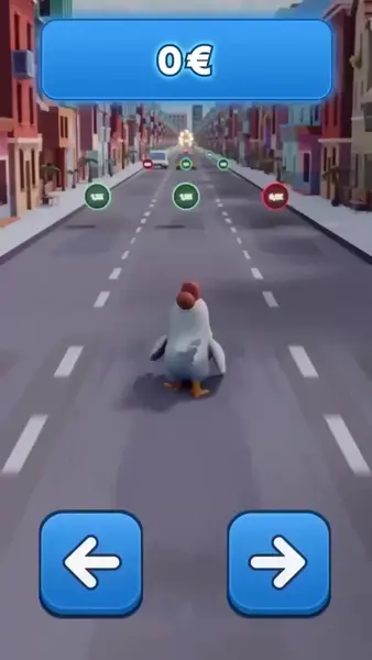 Кадр рекламы Chicken road