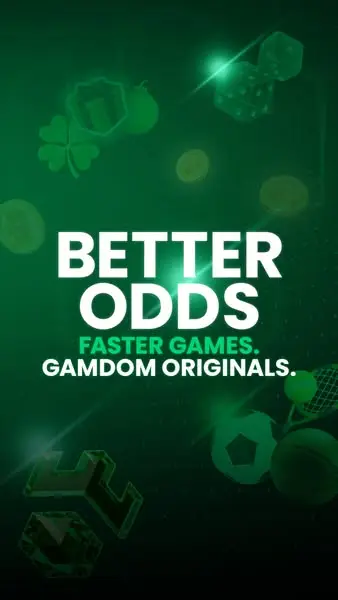 Кадр рекламы Gamdom