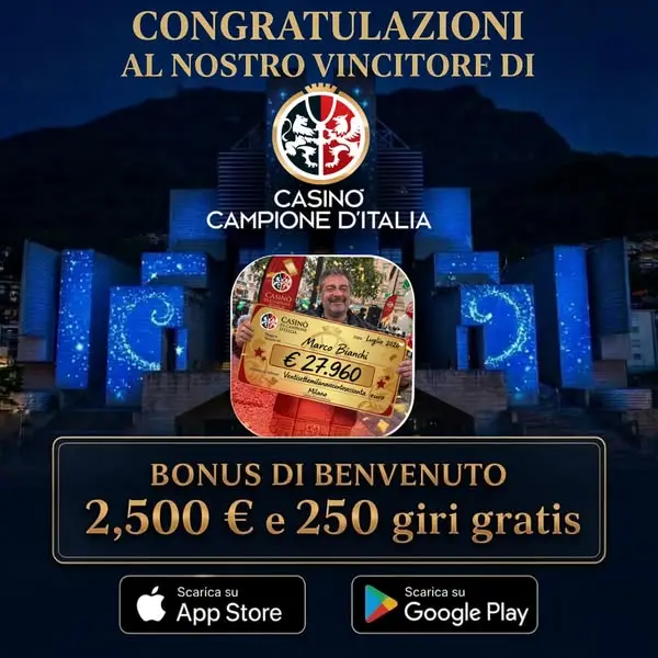 Кадр рекламы Club di Campione d'Italia