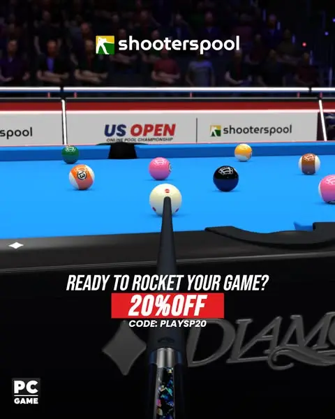 Кадр рекламы shooterspool