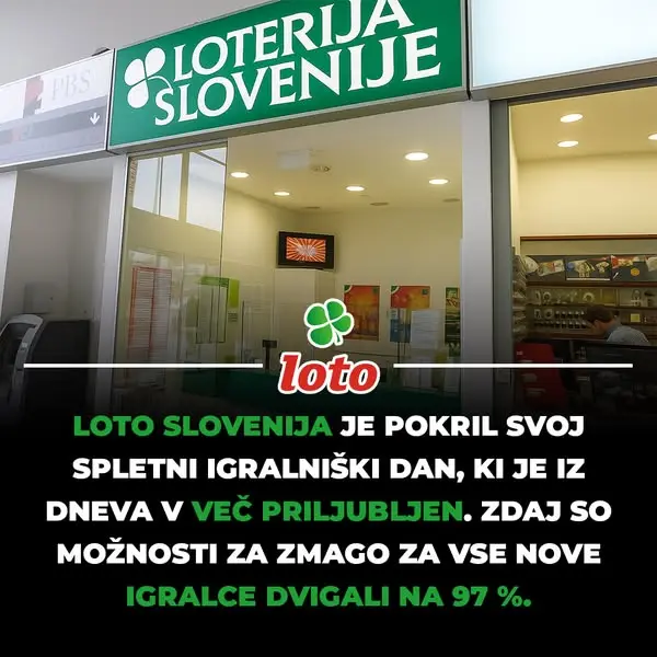 Кадр рекламы Loterija Slovenije
