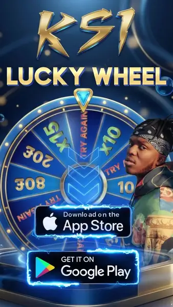 Кадр рекламы KSI Lucky Wheel