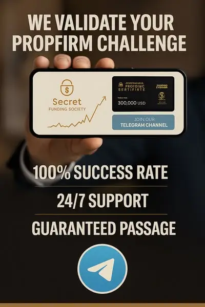 Кадр рекламы Secret Funding Society FX