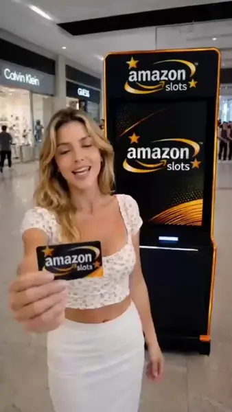 Кадр рекламы AMAZon Slots