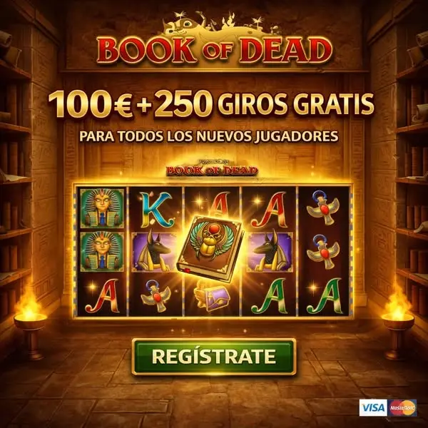 Кадр рекламы Book of Dead