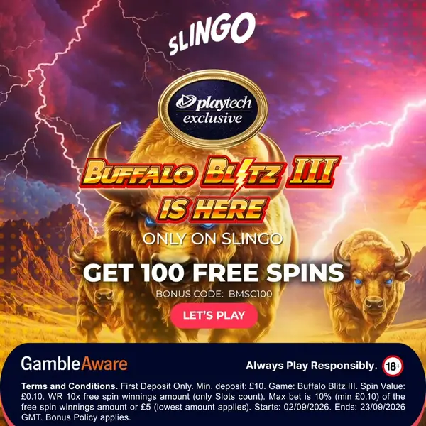 Кадр рекламы Slingo.com