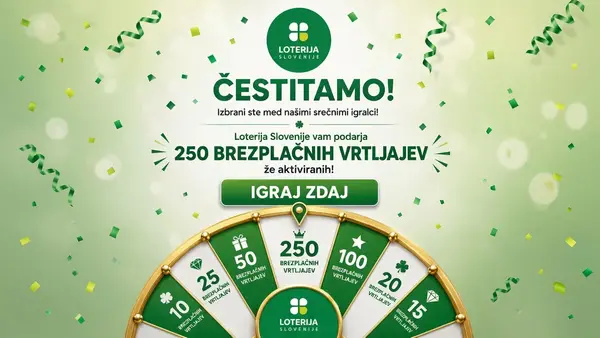 Кадр рекламы Slovenska loterija