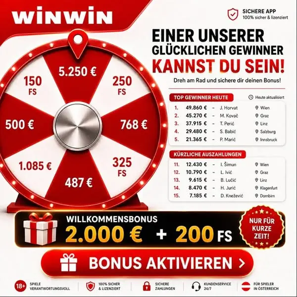 Кадр рекламы Austria Win