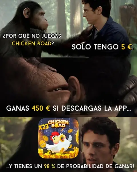 Кадр рекламы Chicken Road