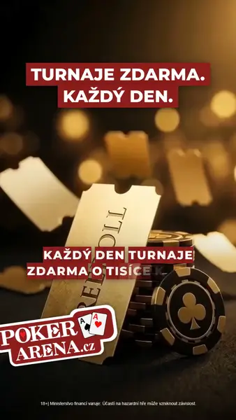 Кадр рекламы Poker není hazard, Poker je sport!