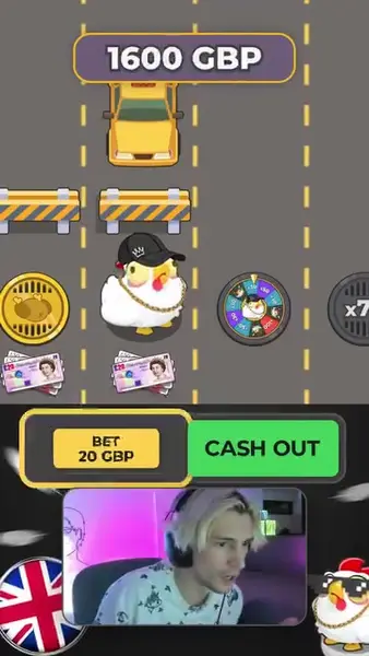 Кадр рекламы Chicken Road