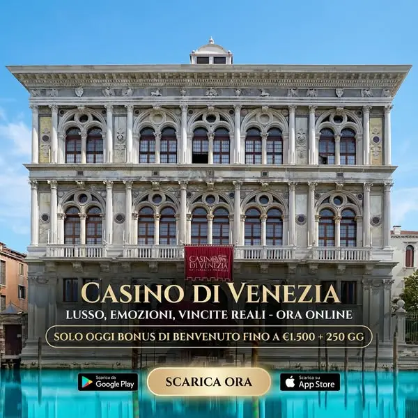Кадр рекламы Casinò di Venezia