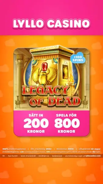 Кадр рекламы Lyllo Casino