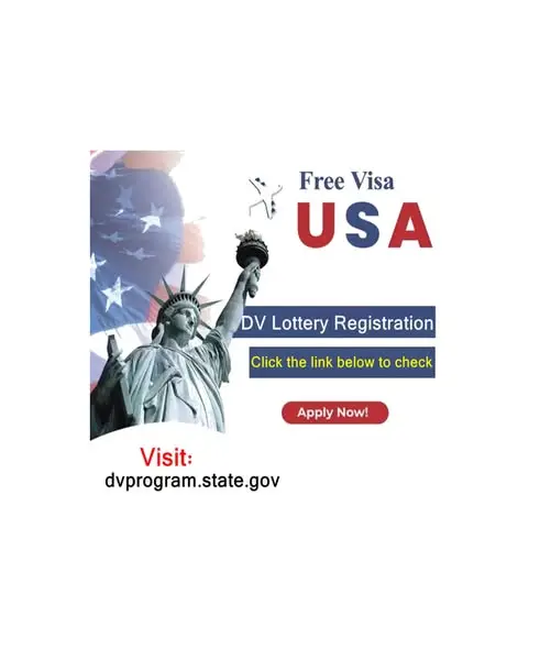 Кадр рекламы DV Lottery In USA