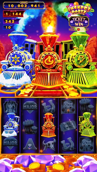Кадр рекламы Exspress Gold Train 