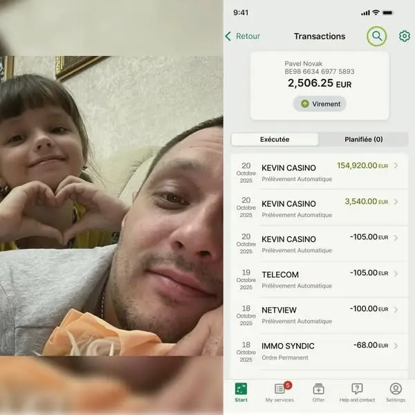 Кадр рекламы Pavel Novák