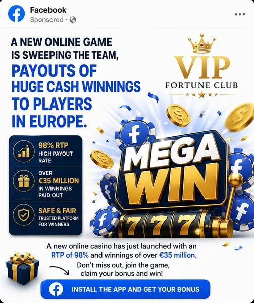 Кадр рекламы Lucky Winner