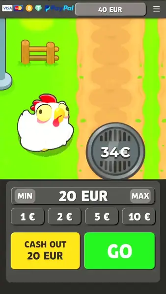 Кадр рекламы Chicken R2 EU