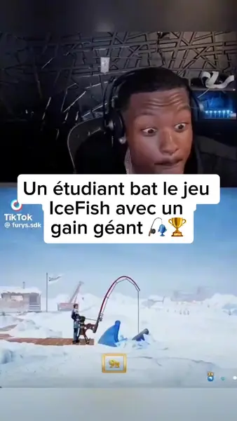 Кадр рекламы Ice Fishing