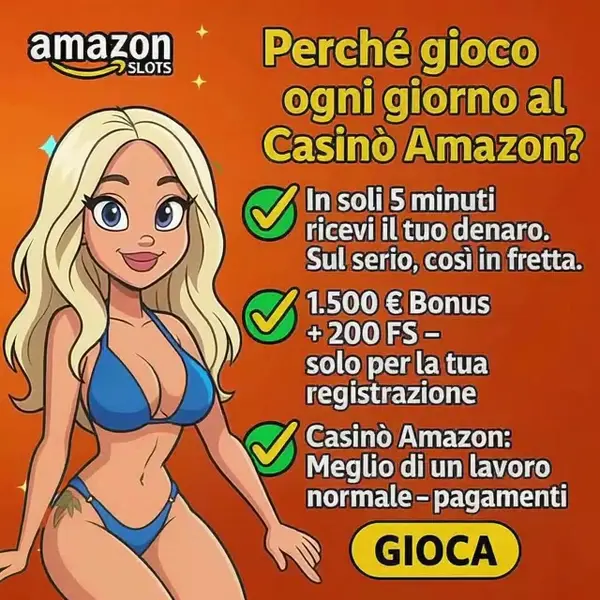 Кадр рекламы Amazon slot