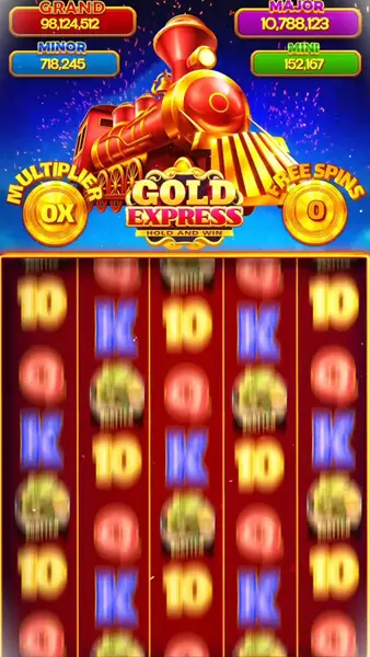 Кадр рекламы Exspress Gold Train 