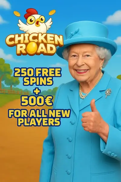Кадр рекламы ChickenRoad EUR