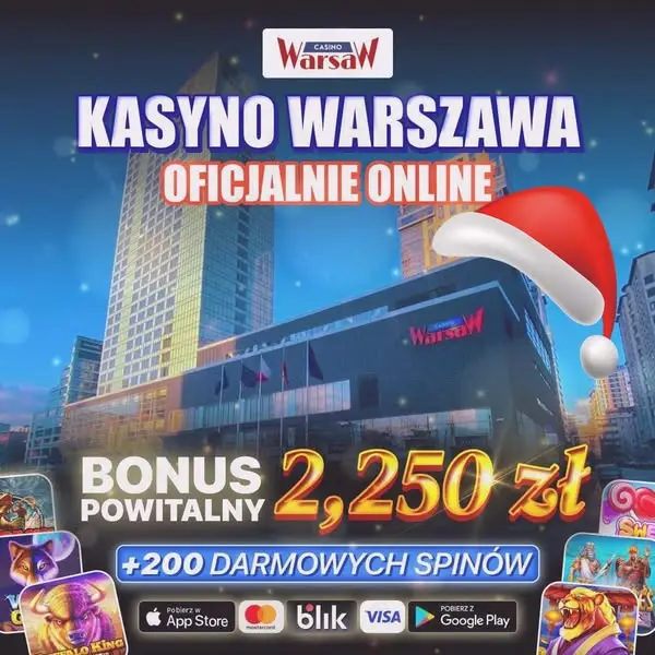 Кадр рекламы Casino Warsaw