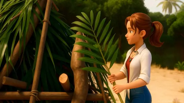 Кадр рекламы Taonga: The Island Farm