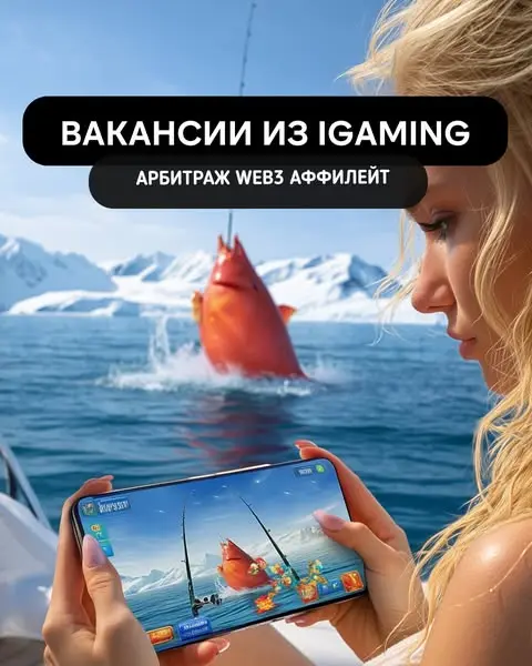 Кадр рекламы Vacancy igaming & fintech