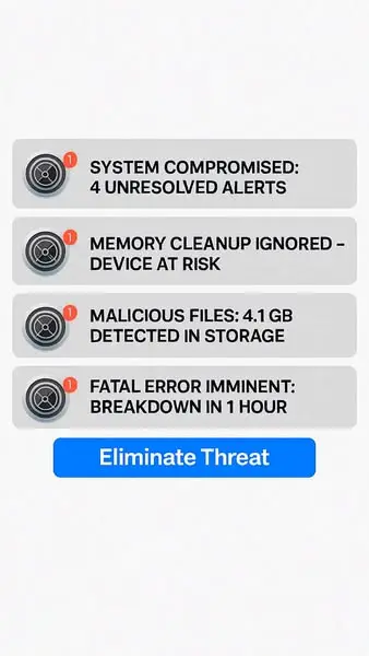 Кадр рекламы Virus Free
