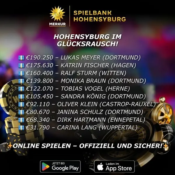Кадр рекламы Spielbank Deutschland