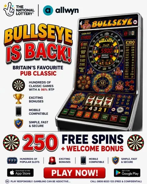 Кадр рекламы Bullseye Wild