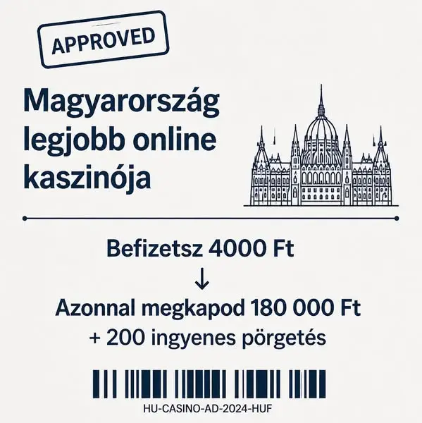 Кадр рекламы Nagy győzelem Magyarországon