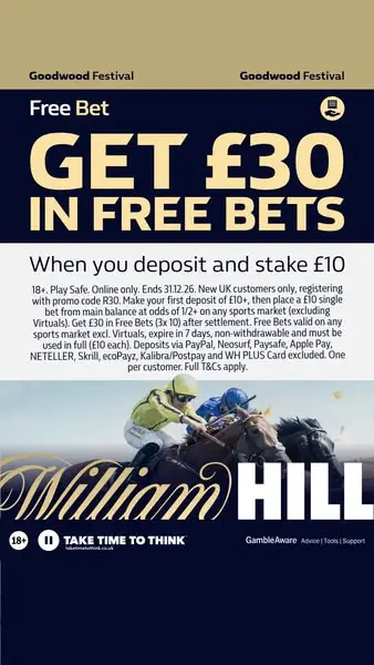 Кадр рекламы William Hill