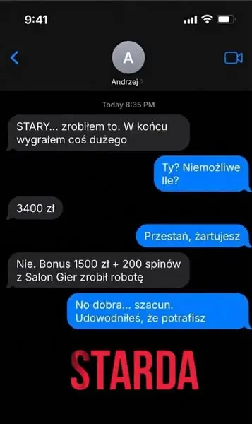 Кадр рекламы Starda Poland