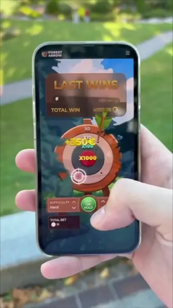 Кадр рекламы Spin & Win Zone