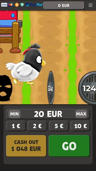 Кадр рекламы Lucky Chicken