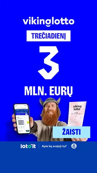 Кадр рекламы Loto.lt